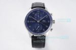 Copy IWC Schaffhausen Portuguese Cal 69355  Blue Dial Watch